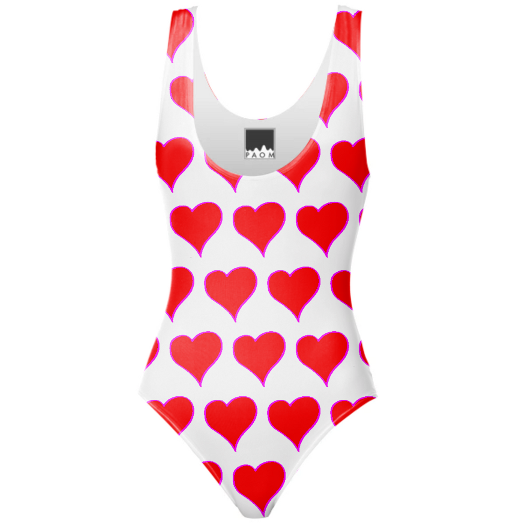 Heart swimsuit