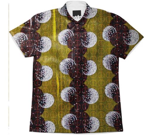 Electric Tribe Nollywood Short Sleeve Men s Button Up