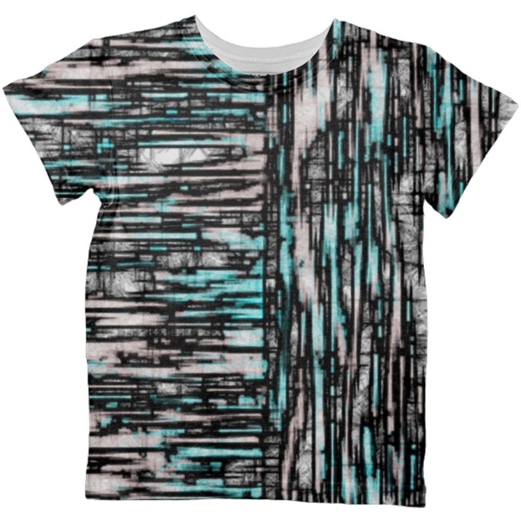 scribble lengthwise cross