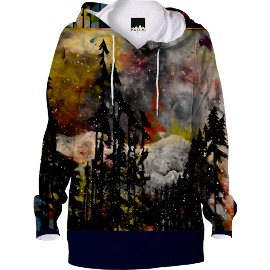 Trees and mountains hoodie