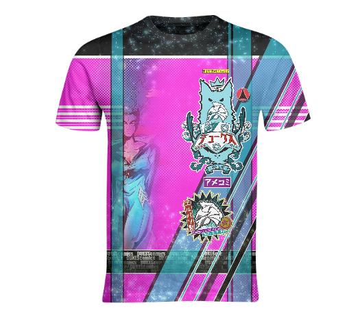 DUKEScomics AWOL Japanese Pink Tee