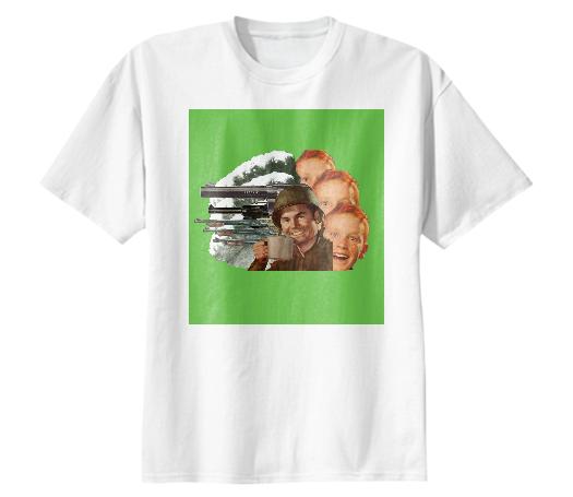 Placed Cotton T shirt