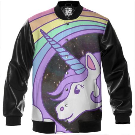 Pastel Goth Space Unicorn