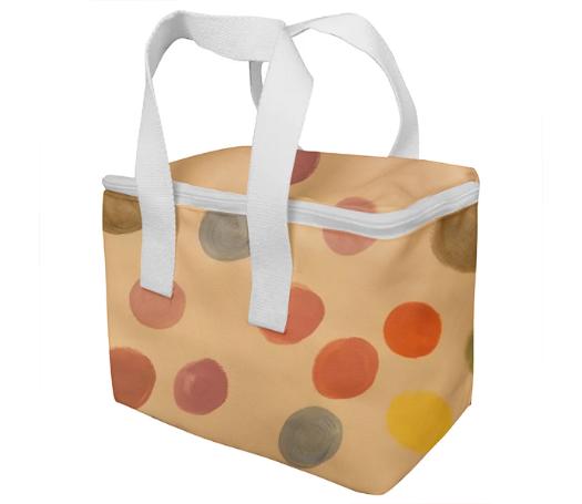 Kids Polka dotted Lunch bag