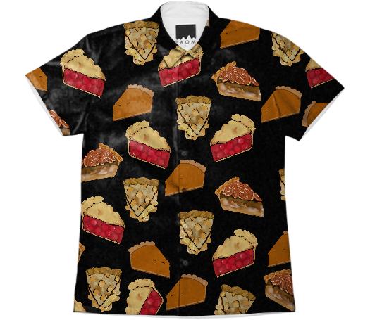 Eyes On The Pies Collared Shirt