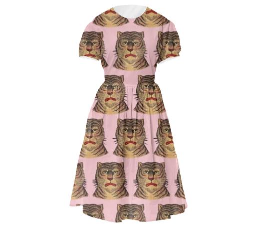 PINK TIGER DIRNDL DRESS