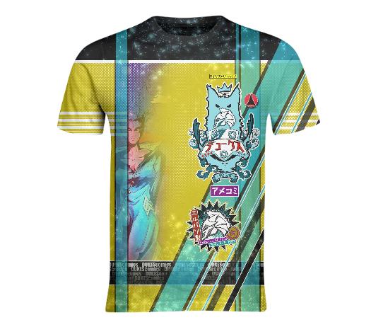 DUKEScomics AWOL Japanese Yellow Tee
