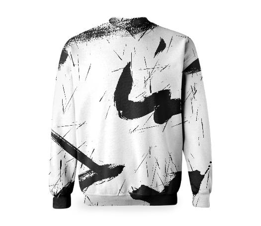 INKY STROKES Black White