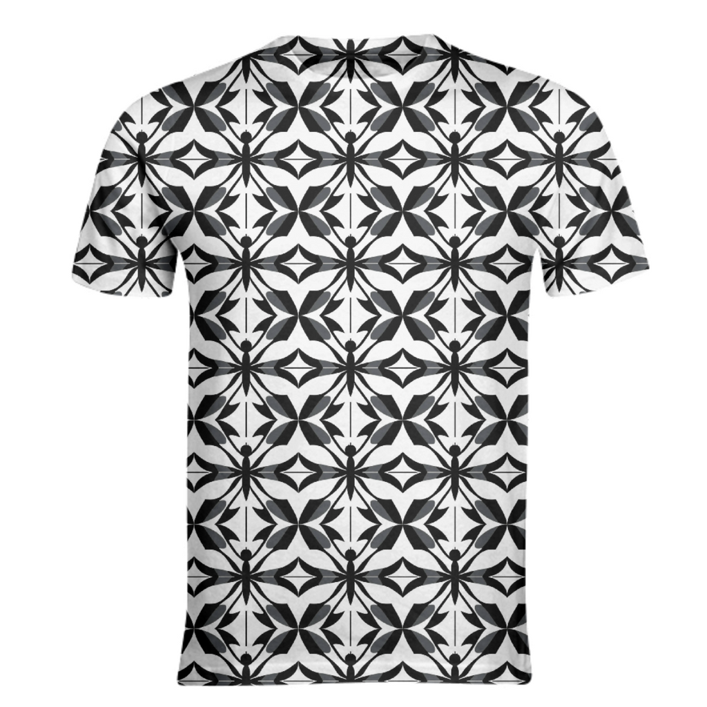 Insect Geometric Black and White