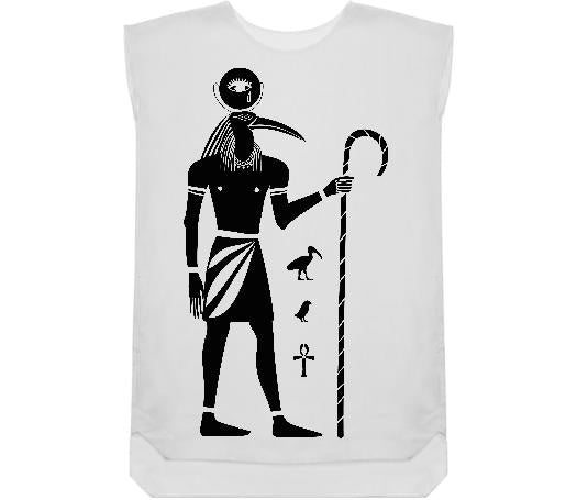 Dress with Egypt motif