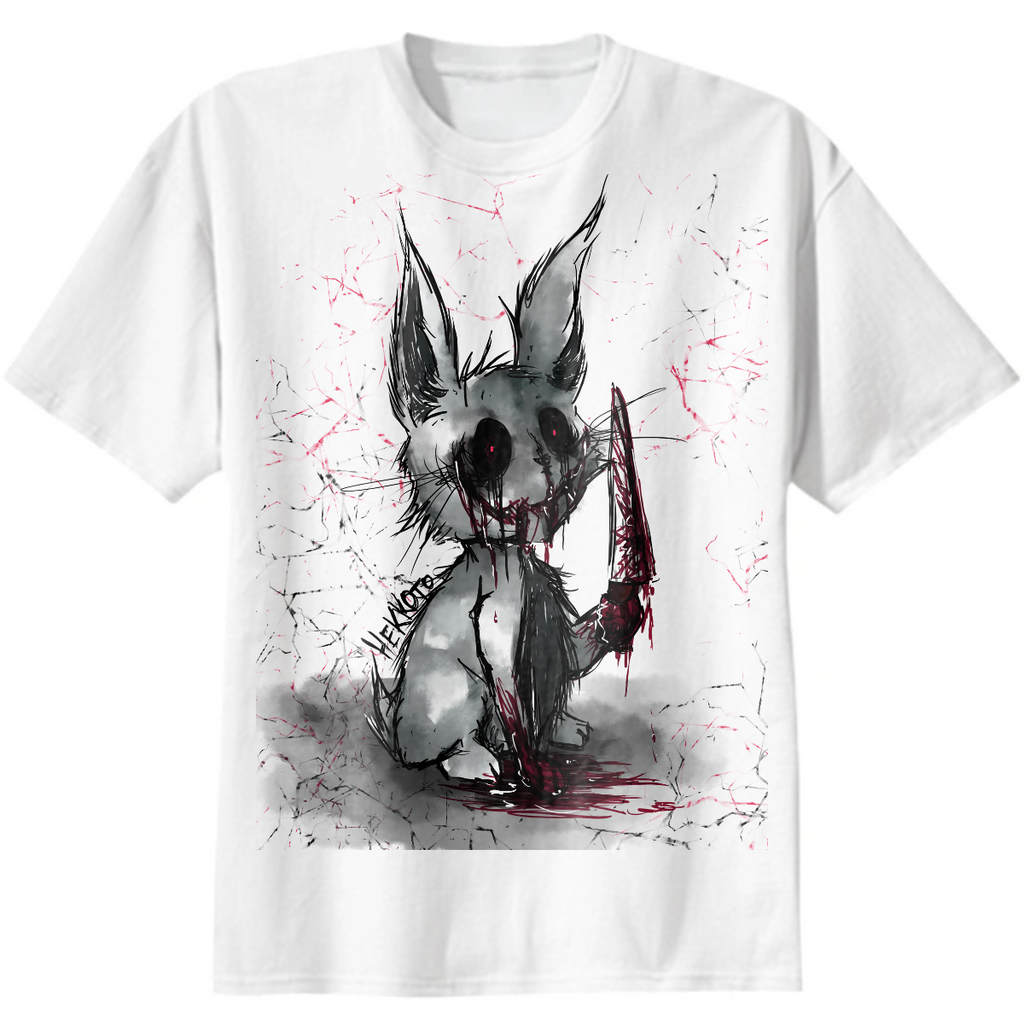 Creepy killer bunny shirt