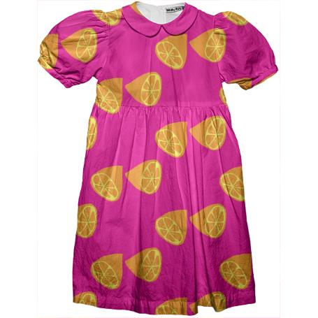 Lemons kids dress