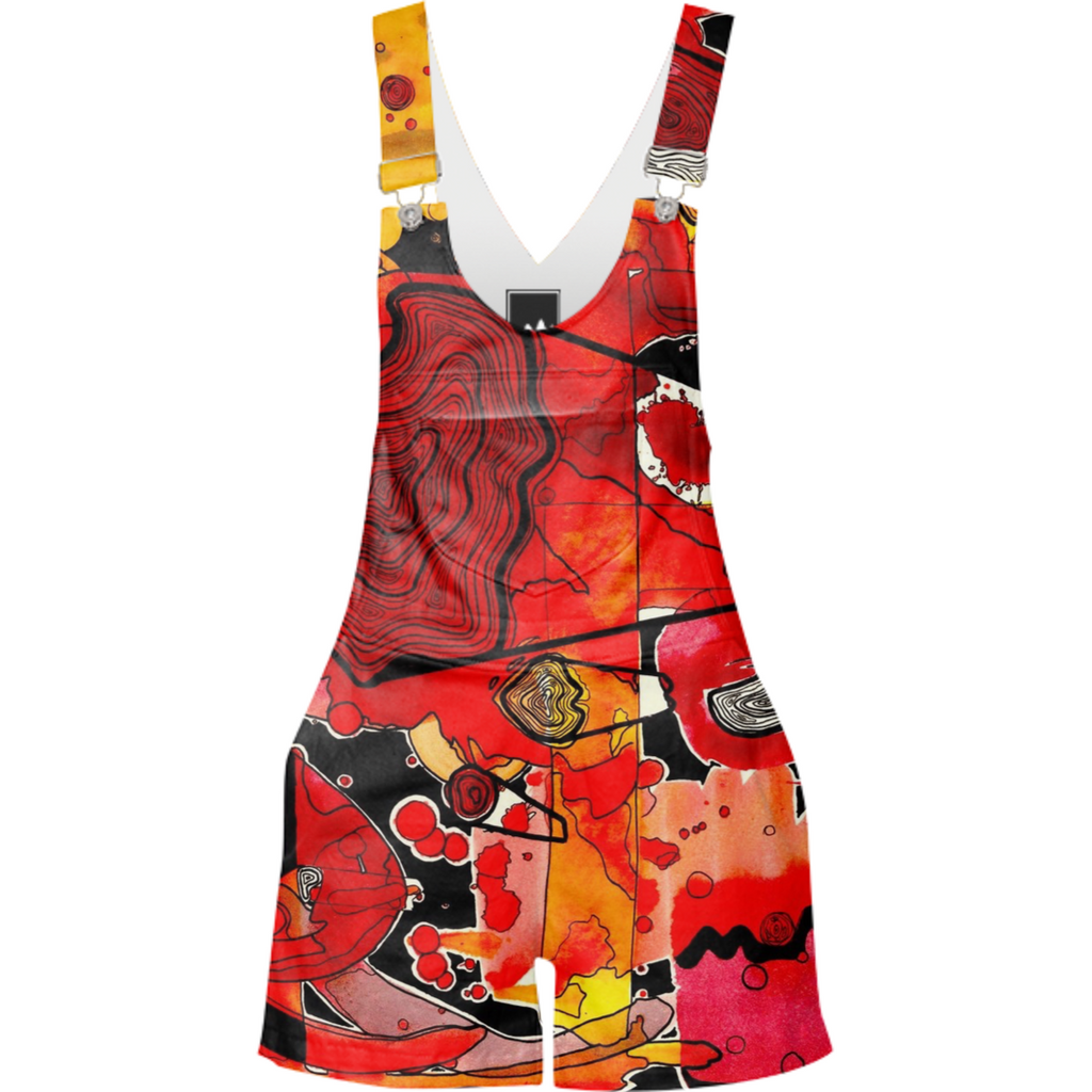 Abstract Warm Overalls