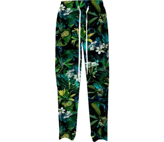 jungle pajama bottom