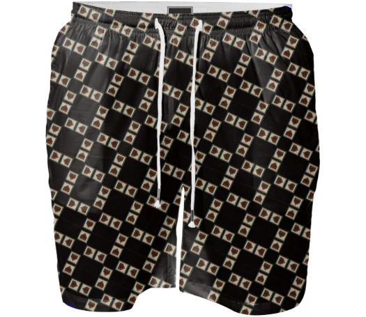 D Pad Swim Trunks
