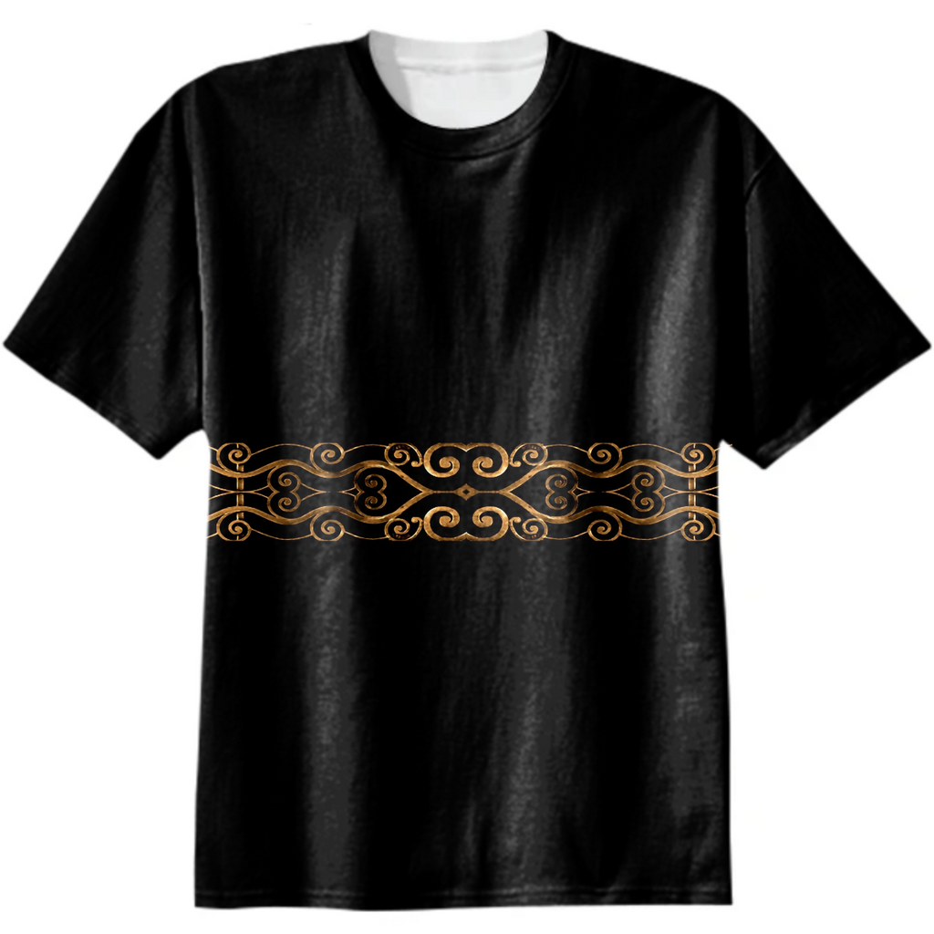 Luxury Ornate Minimal Style Dark Print