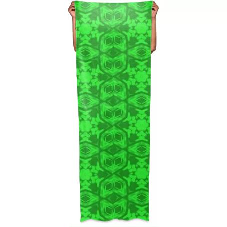 Greenery Kaleidoscope 8075 Wrap Scarf