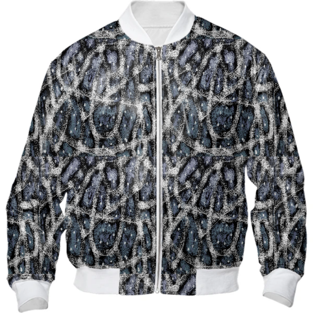 Glitchy Grunge Abstract Print