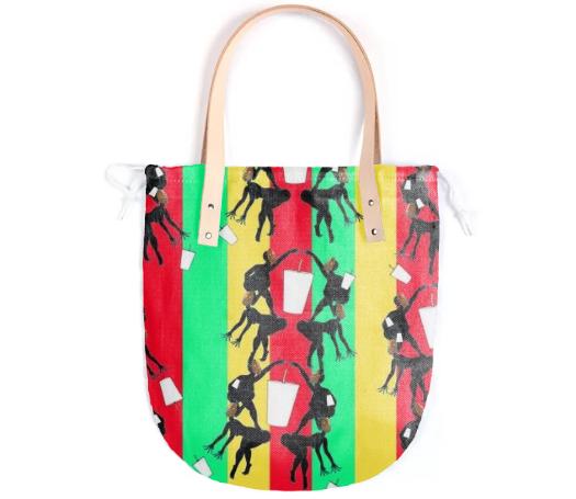 PAOM, Print All Over Me, digital print, design, fashion, style, collaboration, theresachromati, Summer Tote, Summer-Tote, SummerTote, dropped, half, half, spring summer, unisex, Poly, Bags