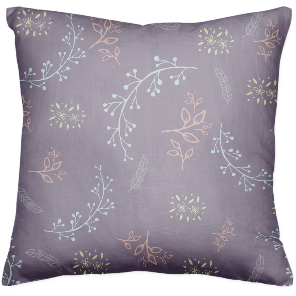 Floral Pattern Pillow