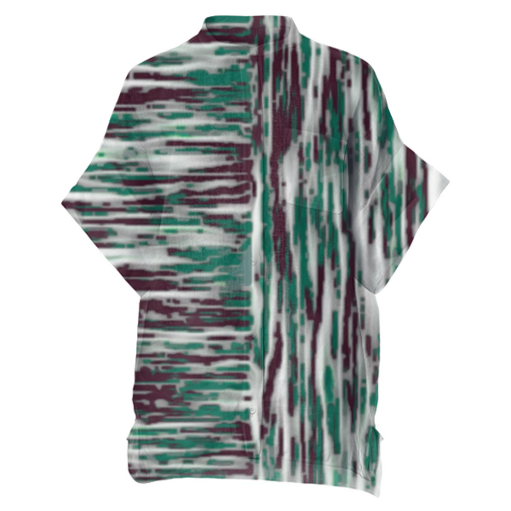 lilac green lengthwise cross
