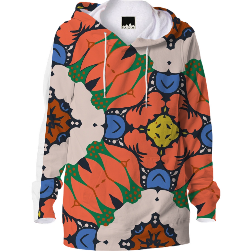 Ethnic Geo pop hoodie