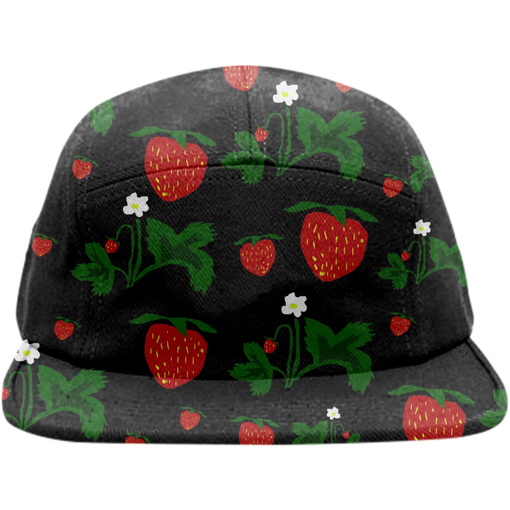 Wild Strawberries Baseball Hat
