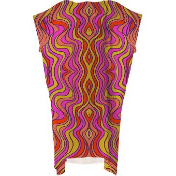 Psychedelic summer dress