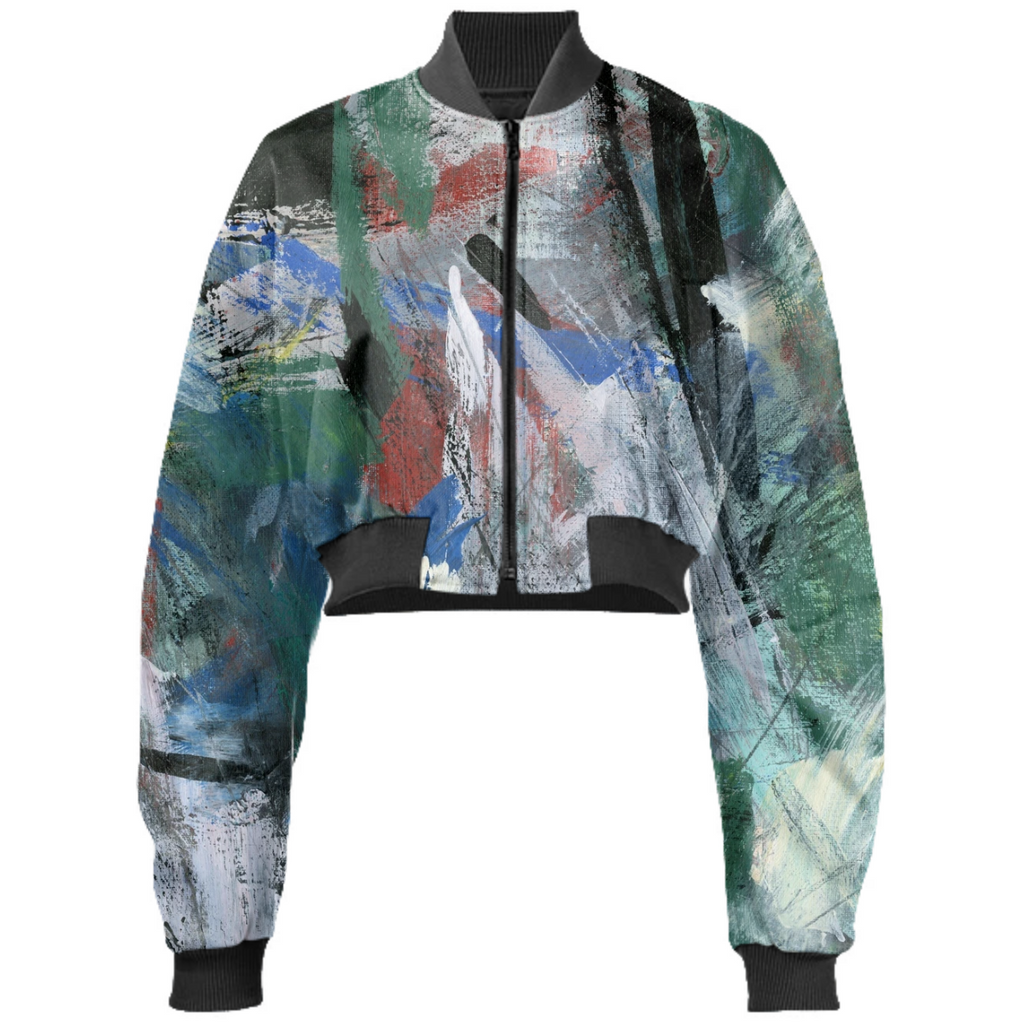 Wave Breaker Cropped Bomber