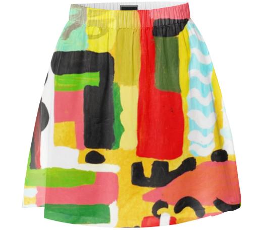 Paper Structure Skirt