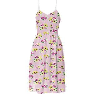 Summer Dress Fresh Floral Blush
