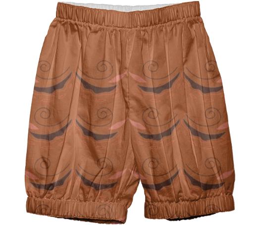 KIDS PANTS BROWN ECO