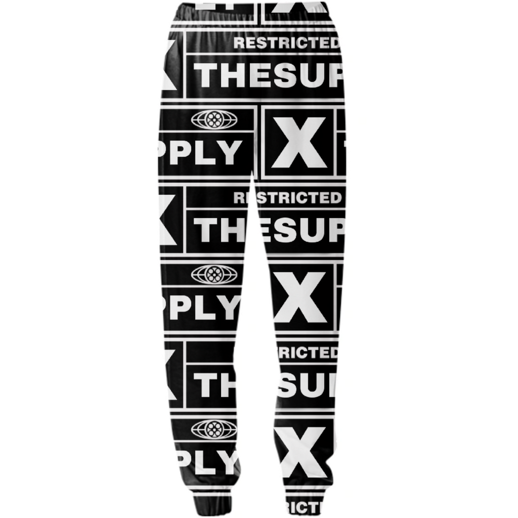 The supply “Restricted” sweatpants