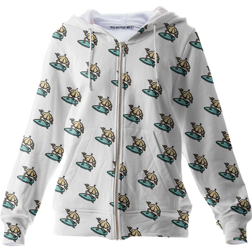 garlic surfer sweater