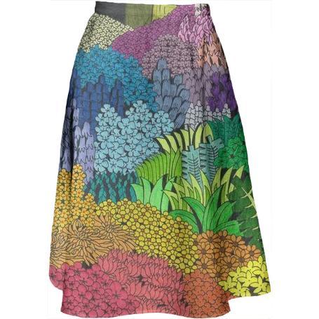 Layers of Paradise Midi Skirt