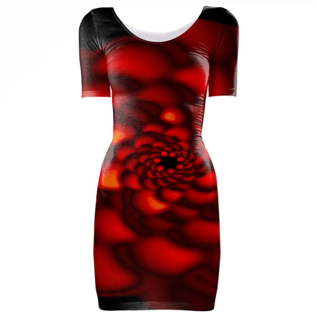 Sunburst Sphere mini dress