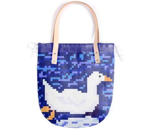 I m a Duck Pixel Bag