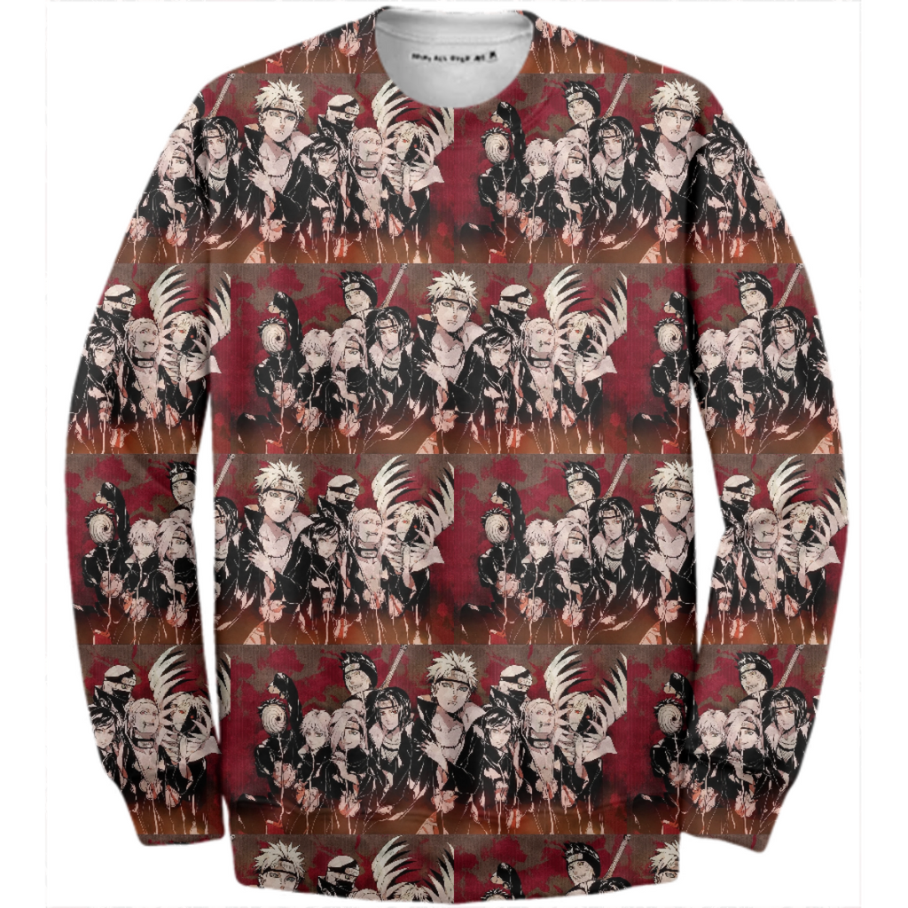 Anime Cotton Sweatshirt