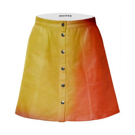 Hot colour skirt