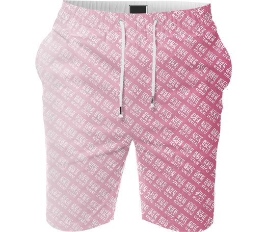 pink shorts by El Skel