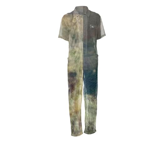 valley of the fish god mesh jumpsuit