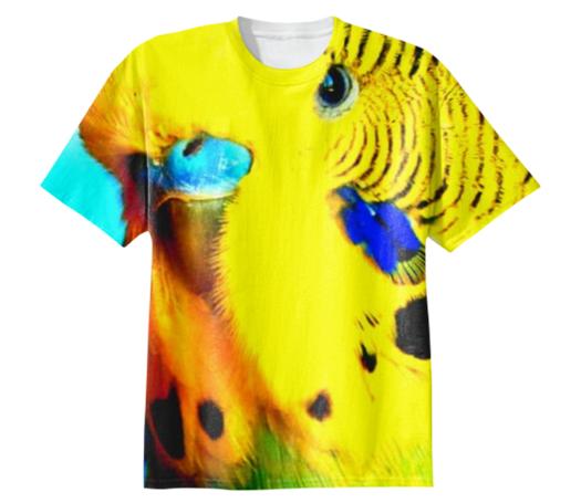 Yellow Parrot AllOver Shirt