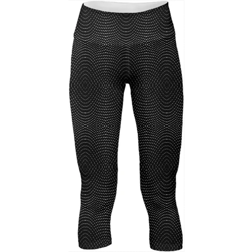 Black and White Kinetic Design Pattern