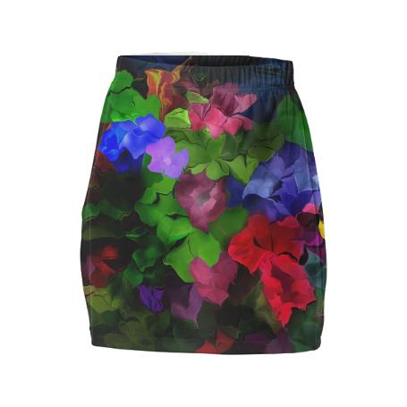 Simple floral skirt