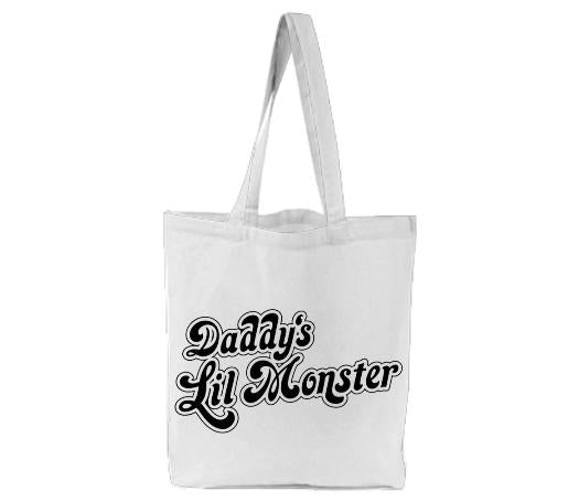 Harley Quinn Daddy s Lil Monster Tote Bag