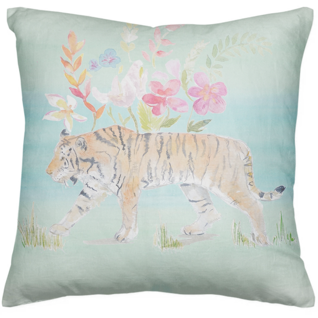 Tiger duckegg cushion