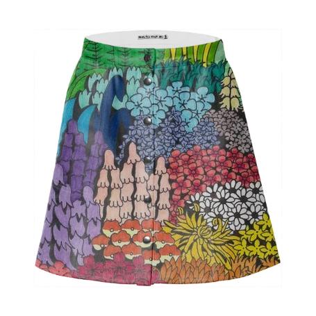 Study of Terrestrial and Marine Environments Mini Skirt