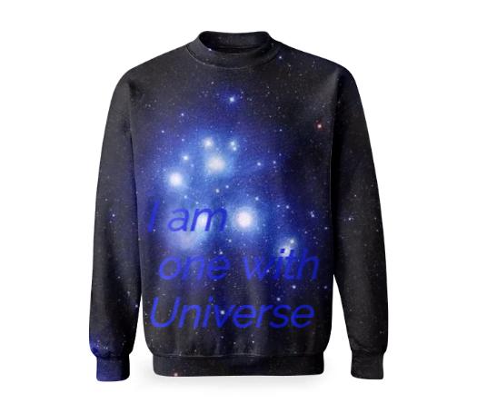 One with Universe Sweat shirt