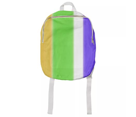 Kids Wide Stripe Backpack