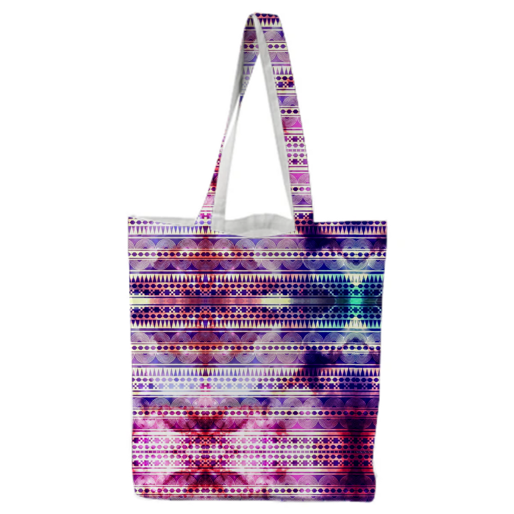 Aztec Neon Tote Bag